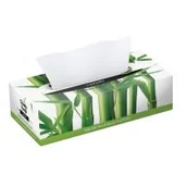 Tampony - Chusteczki bambusowe trzywarstwowe w kartonie 80 szt Cheeky Panda - miniaturka - grafika 1