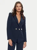 Marynarki i żakiety damskie - Rinascimento Marynarka CFC0119980003 Granatowy Regular Fit - miniaturka - grafika 1