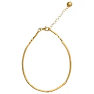 Bransoletki - Bransoletka damska, srebrna , pozłacane - miniaturka - grafika 1