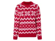 Swetry damskie - esmara® Sweter świąteczny damski (S (36-38), Czerwony) - miniaturka - grafika 1