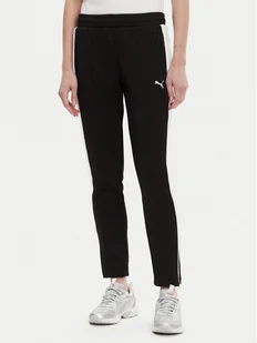 Puma Spodnie dresowe T7 Always On 629798 Czarny Slim Fit - Spodnie sportowe damskie - miniaturka - grafika 1