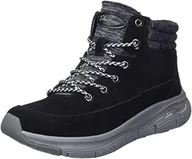Trampki damskie - Skechers Damskie tenisówki Arch FIT Smooth Black, 2 UK - miniaturka - grafika 1