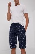 Piżamy męskie - Polo Ralph Lauren Szorty piżamowe 714844765001 męskie kolor granatowy wzorzyste - miniaturka - grafika 1