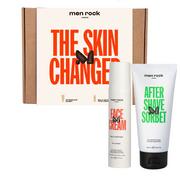 Kremy do twarzy - MENROCK SET The Skin Changer krem do twarzy 50ml + sorbet po goleniu 100ml - miniaturka - grafika 1