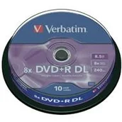 Nośniki danych - Verbatim DVD+R | 4.7GB | x16 | szpindel 10 szt 96249 - miniaturka - grafika 1