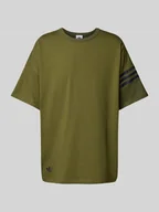 Koszulki męskie - T-shirt z okrągłym dekoltem i wyhaftowanym logo - miniaturka - grafika 1