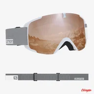Gogle narciarskie - Salomon xview Access Goggles, biały, UNI L40518700 - miniaturka - grafika 1
