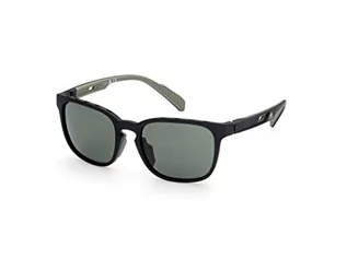 Okulary przeciwsłoneczne - ADIDAS Unisex okrągłe okulary przeciwsłoneczne SP003302N54, czarne, 54-19-140, Czarny, 54 - grafika 1