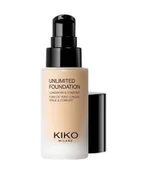 Podkłady do twarzy - KIKO Milano, Unlimited Foundation, Długotrwały podkład w płynie 1.5N 30ml - miniaturka - grafika 1