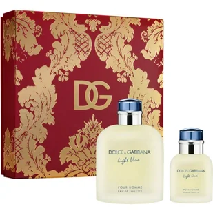 Dolce&Gabbana Light Blue Pour Homme EDT zestaw upominkowy dla mężczyzn - Zestawy perfum męskich - miniaturka - grafika 1