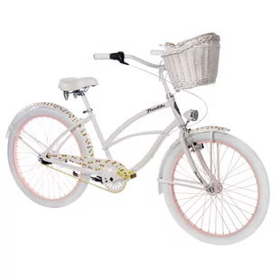 Rower miejski damski La Donna Unique Candys 7B +KOSZ rama 19,5" koło 26" ham. v-brake - Rowery - miniaturka - grafika 1