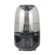 Nawilżacze powietrza - Nawilżacz powietrza ultradźwiękowy czarny 24W - miniaturka - grafika 1