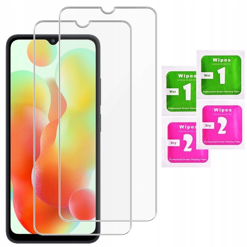 2x SZKŁO do XIAOMI REDMI 12C 10C HARTOWANE SZKIEŁKO OCHRONNE NA EKRNA 9H