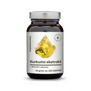 Witaminy i minerały - Aura Herbals Kurkuma Ekstrakt + piperyna ekstrakt suplement diety 150 tabletek 66g - miniaturka - grafika 1