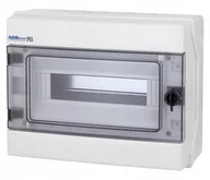 Bezpieczniki elektryczne - Rozdzielnica hermetyczna 1x12 1000V IP65 RH-12 - miniaturka - grafika 1