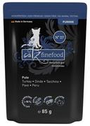 Mokra karma dla kotów - Catz Finefood Purrrr N.117 Indyk saszetka 85g 4260379447752 - miniaturka - grafika 1