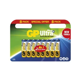 Zestaw 8 baterii alkalicznych EMOS GP Ultra Plus AA - Baterie i akcesoria - miniaturka - grafika 1