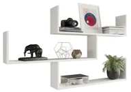 Półki do salonu - Biała Półka Wisząca Otwarta B2-B92 - miniaturka - grafika 1