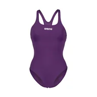 Stroje kąpielowe - Damski Strój kąpielowy ARENA WOMEN'S TEAM SWIMSUIT SWIM PRO SOLID 004760/911 – Fioletowy - miniaturka - grafika 1