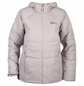Bluzy damskie - Jack Wolfskin Bergland INS Hoody W 1207221-2174 szary XL - miniaturka - grafika 1