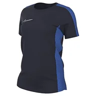 Koszulki i topy damskie - Nike Krótki rękaw Soccer Top W Nk Df Acd23 Top Ss, Obsidian/Royal Blue/White, DR1338-451, XS - miniaturka - grafika 1
