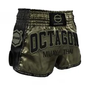 Spodnie sportowe męskie - SPODENKI MUAY THAI OCTAGON GREEN EDYCJA 2022 - miniaturka - grafika 1