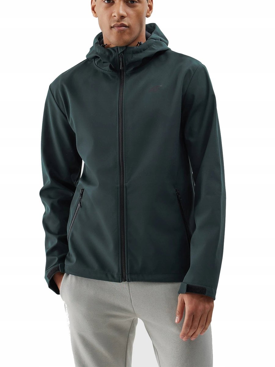 Softshell Kurtka Męska 4F 4Fwss24Tsofm234-43S Z Membraną Wiatroszczelna M