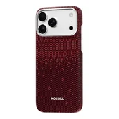 Etui i futerały do telefonów - Etui MOCOLL Bulletproof Aramid Picking Blossoms do Apple iPhone 17 Pro Czerwony - miniaturka - grafika 1