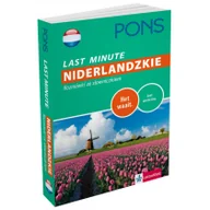 Pozostałe języki obce - Pons Last Minute NIDERLANDZKIE rozmówki - LektorKlett - miniaturka - grafika 1