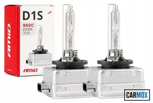 2x ŻARÓWKA, ŻARNIK XENON KSENON Amio D1S 35W 6000K - Żarówki samochodowe - miniaturka - grafika 1