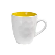 Kubki - Kubek Arancini Yellow 400 ml szaro-żółty - miniaturka - grafika 1