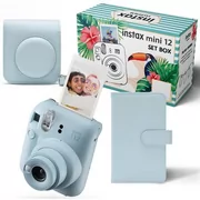 Aparat FUJIFILM Instax mini 12 Set Box (album + etui) Niebieski