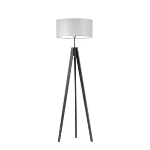 Drewniana lampa podłogowa w stylu skandynawskim HAITI - Lampy stojące - miniaturka - grafika 1