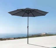 Parasole ogrodowe - Parasol ogrodowy MOOREA 3m Dark Grey - Focus Garden - miniaturka - grafika 1
