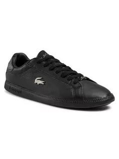 Sneakersy męskie - Lacoste Sneakersy Graduate 0721 1 Sma 7-41SMA0011 Czarny - grafika 1