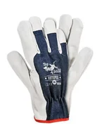 Rękawice robocze - Rękawice Z WYSOKIEJ JAKOŚCI SKÓRY BYDLĘCEJ RBTOPER 10 - miniaturka - grafika 1