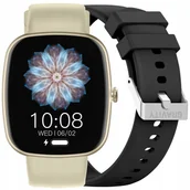 Smartwatch - Gravity GT18-7 Beżowy, czarny - miniaturka - grafika 1