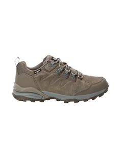 Jack Wolfskin Refugio Texapore Low W damskie buty trekkingowe, chestnut, 35.5 eu - Buty trekkingowe damskie - miniaturka - grafika 1