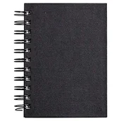 Notesy i bloczki - Clairefontaine Złota Line szkicownik obwoluta, format pionowy, A6, 140 G, ze stali, czarna, papier wiązań o kolor kości słoniowej 134258C - miniaturka - grafika 1