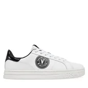 Sneakersy męskie - Sneakersy Versace Jeans Couture 78YA3SK1 Biały - miniaturka - grafika 1