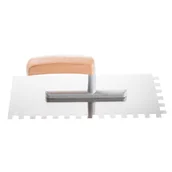 Narzędzia murarskie - Paca zębata seria 25 ze stali nierdzewnej 28 x 12 cm ząb 8 x 8 mm Hardy - miniaturka - grafika 1