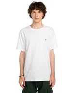 Koszulki męskie - Element Dzianinowy top z krótkim rękawem Crail SS męski biały XS - miniaturka - grafika 1