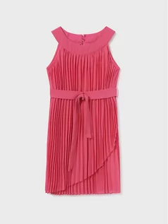 Sukienki i spódniczki dla dziewczynek - Mayoral Sukienka elegancka 6915 Różowy - grafika 1