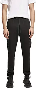 Urban Classics Męskie spodnie do biegania z kieszeniami cargo, spodnie dresowe, spodnie sportowe dla mężczyzn w 2 kolorach, rozmiary S - XXL, czarny, XXL - Spodenki męskie - miniaturka - grafika 1