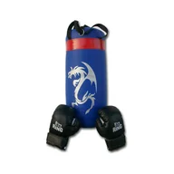 Worki treningowe - ZESTAW BOKSERSKI 40cm DRAGON BLUE - miniaturka - grafika 1