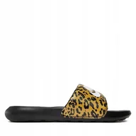 Klapki i japonki damskie - Klapki damskie Nike One Slide Print CN9676 700 - miniaturka - grafika 1