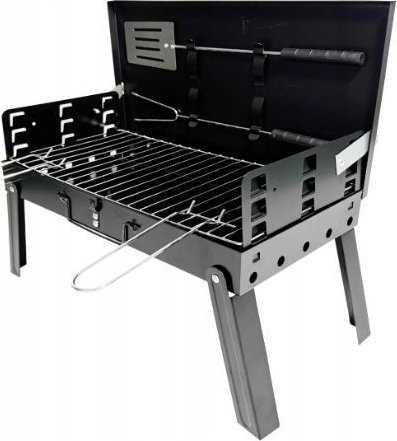 Kontrast Grill węglowy turystyczny mini przenośny składany walizka