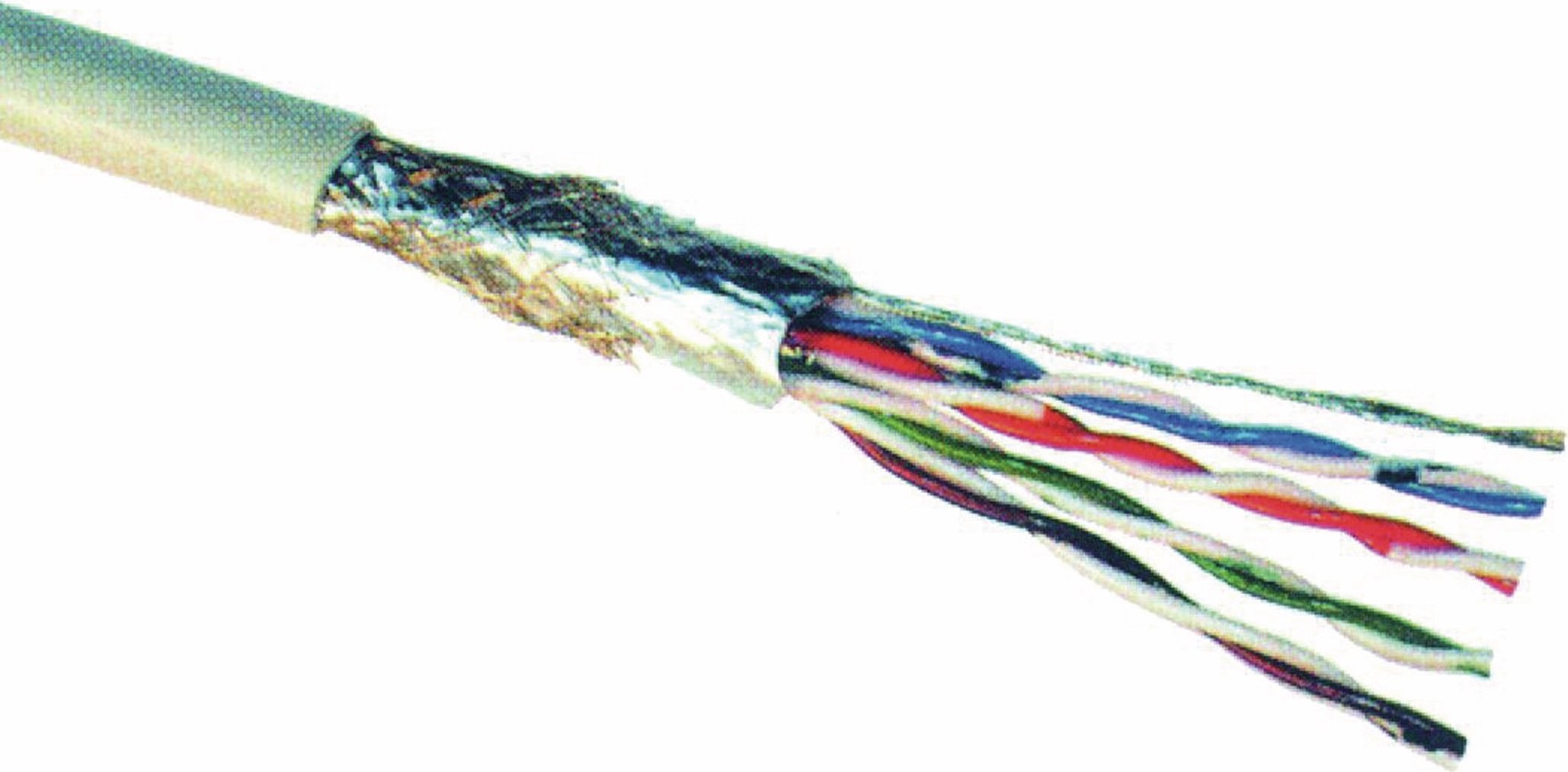 Kabel sieciowy S/CONN do maksymalnej łączności Kabel instalacyjny LAN, kat. 5e SF/UTP, folia ALU i pleciony ekran, sztywna żyła wewnętrzna, bezhalogenowy, 50,0 m (75205-50HS)