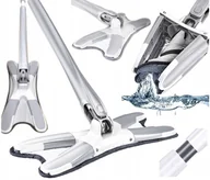 Miotły, szufle, mopy - MOP PŁASKI  X TWIST DO MYCIA PODŁOGI Z WYCISKACZEM OBROTOWY NAKŁADKA - miniaturka - grafika 1