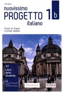 Nuovissimo Progetto Italiano 1B pod + online Nowa - Książki do nauki języka włoskiego - miniaturka - grafika 2